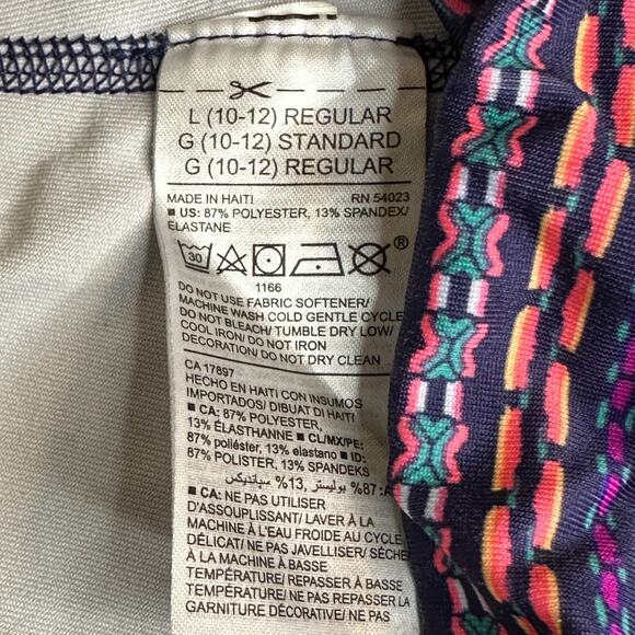 Old Navy Active Girls L 10-12 Athletic Shorts Dance Gym Cheer Navy Pink Purple - Picture 6 of 7